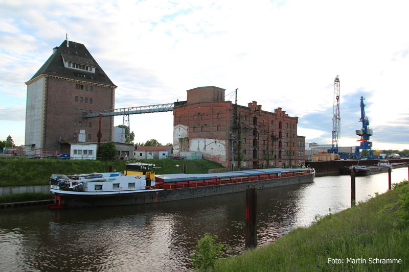 Hafen- und Lagerhaus-AG in Aken, Foto: Martin Schramme