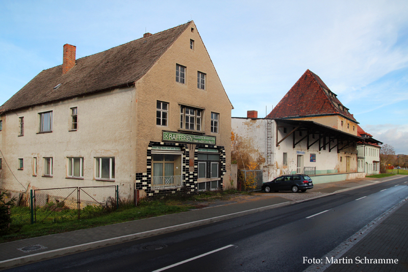 alter Raiffeisen-Speicher in Bad Bibra, Foto: Martin Schramme, 2015