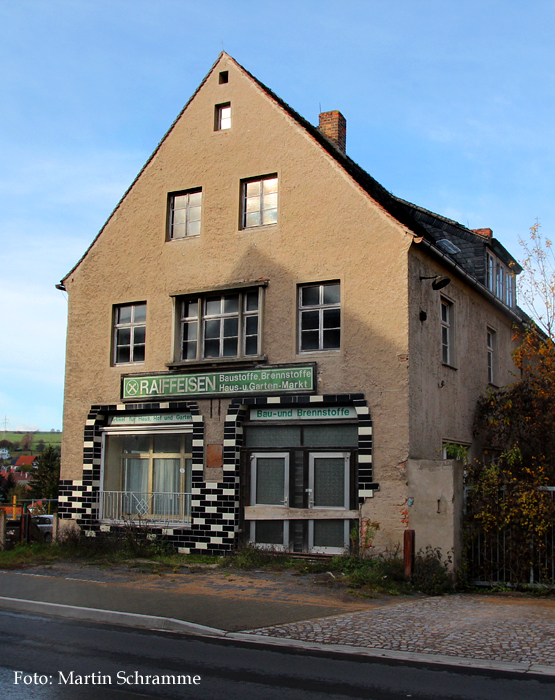 alter Raiffeisen-Speicher in Bad Bibra, Foto: Martin Schramme, 2015