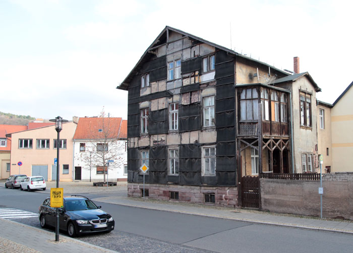 Fachwerkhaus in Bad Frankenhausen, Foto: Martin Schramme, 2012