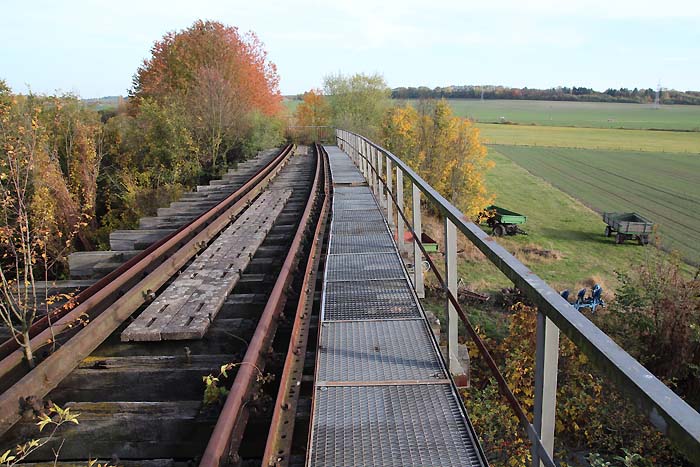 eine Bruecke der Halle-Hettstedter Eisenbahn, Foto: Martin Schramme, 2012