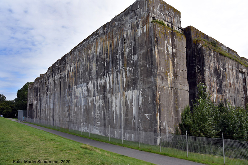 Bunker Valentin in Bremen, Foto: Martin Schramme, 2020