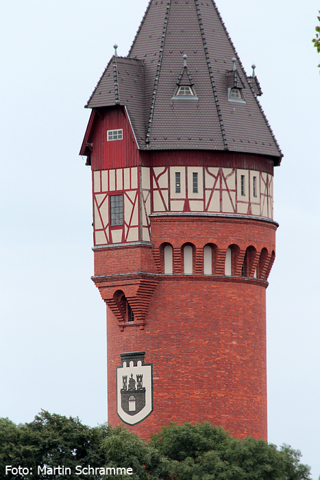 Wasserturm in Burg bei Magdeburg, Foto: Martin Schramme, 2014