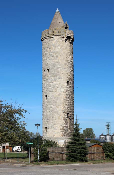 Wasserturm in Gleina, Foto: Martin Schramme, 2012