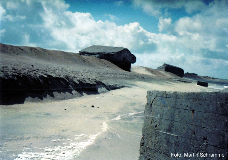 Bunker in Hanstholm, Foto: Martin Schramme, 2001