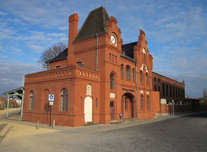 Woerlitzer Bahnhof Dessau, Foto: Martin Schramme