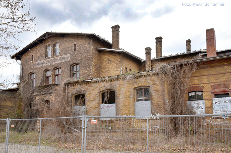 Gueterbahnhof Dessau, Foto: Martin Schramme, 2022