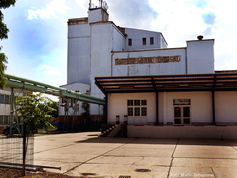 Papierfabrik in Dessau, Foto: Martin Schramme, 2019