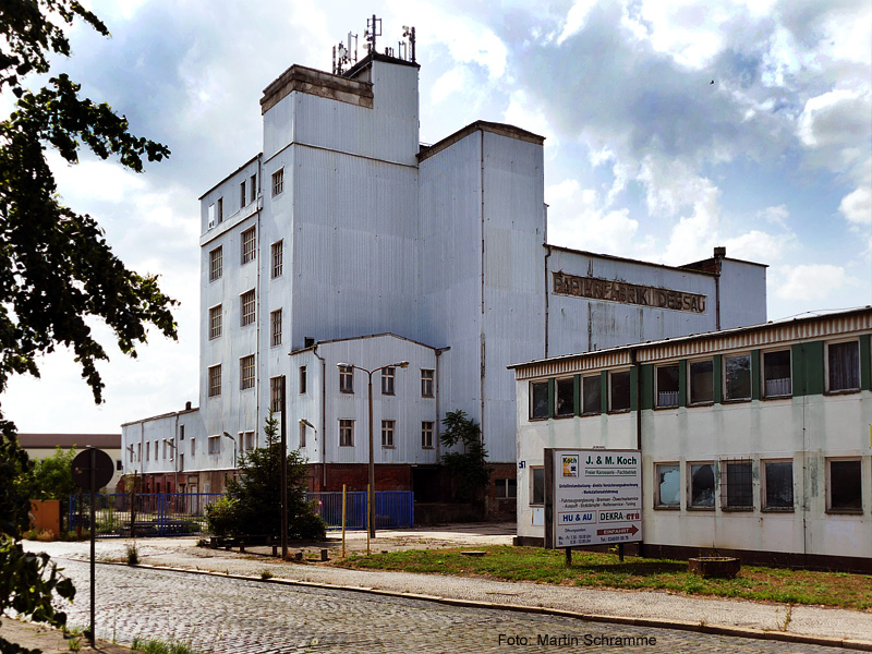 Papierfabrik in Dessau, Foto: Martin Schramme, 2019