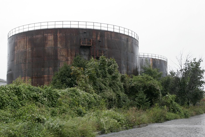 Tanklager, errichtet vom VEB Chemieanlagenbau Magdeburg, Foto: Martin Schramme