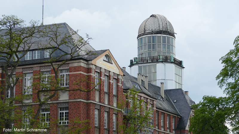 Beyer-Bau mit Observatorium in Dresden, Foto: Martin Schramme, 2019