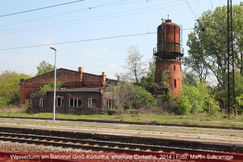 Wasserturm Grosskorbetha, Foto: Martin Schramme, 2014