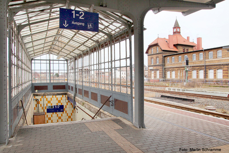 Bahnhof Guesten, Foto: Martin Schramme