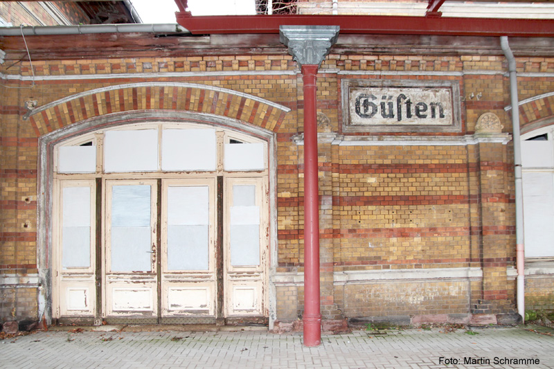 Bahnhof Guesten, Foto: Martin Schramme