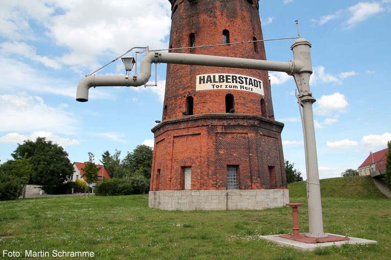Wasserturm am Bahnhof, Foto: Martin Schramme, 2014