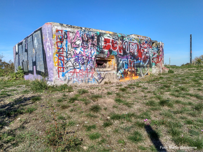 Bunkeranlage am Grossen Dautzschberg, Foto: Martin Schramme, 2022