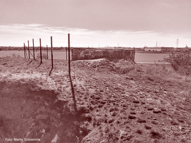 Bunkeranlage am Grossen Dautzschberg, Foto: Martin Schramme, 2022