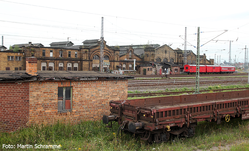 Erste E-Lokwerkstatt in Deutschland, Foto: Martin Schramme, 2014