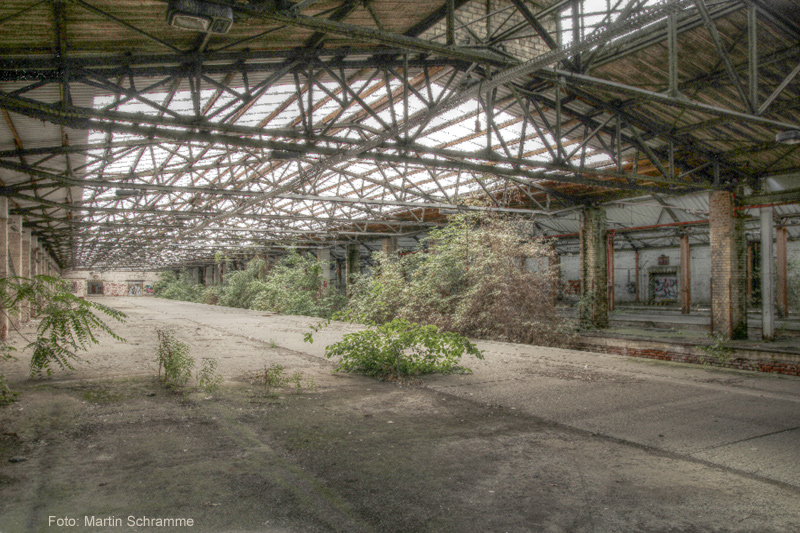 Alter Gueterbahnhof Halle, Foto: Martin Schramme, 2012