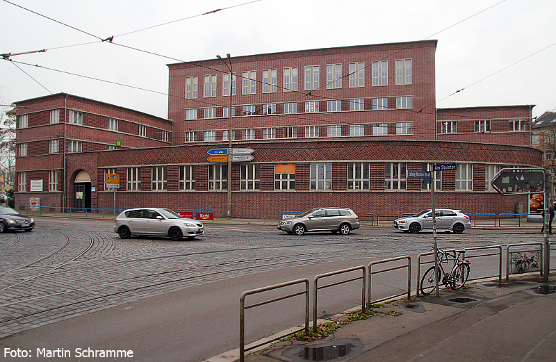 ehemaliges Arbeitsamt in Halle, Foto: Martin Schramme, 2014