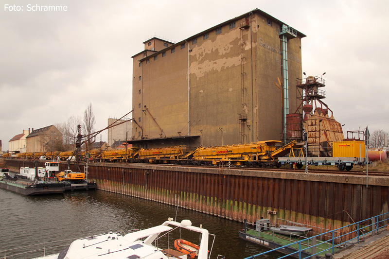 Getreide-Silo am Hafen Halle-Trotha, Foto: Martin Schramme, 2015