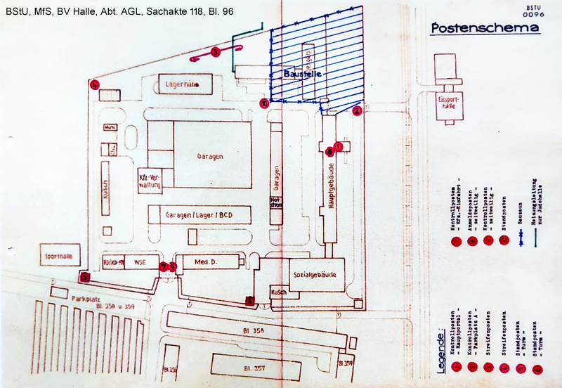 Stasi in Halle-Neustadt, Repro: Martin Schramme, 2024