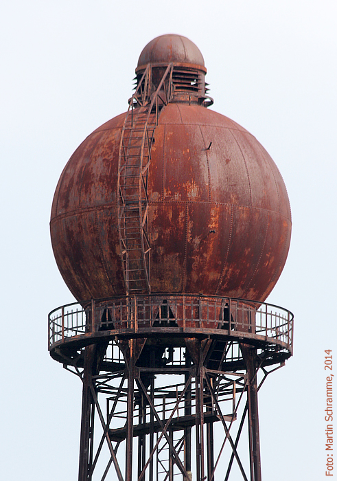 Wasserturm in Zembschen, Foto: Martin Schramme, 2014