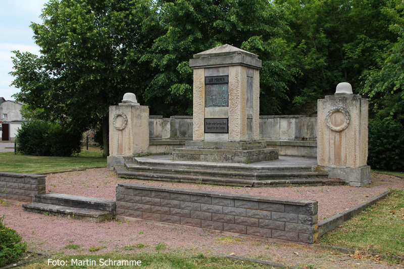 Mahnmal in Ilberstedt, Foto: Martin Schramme, 2015