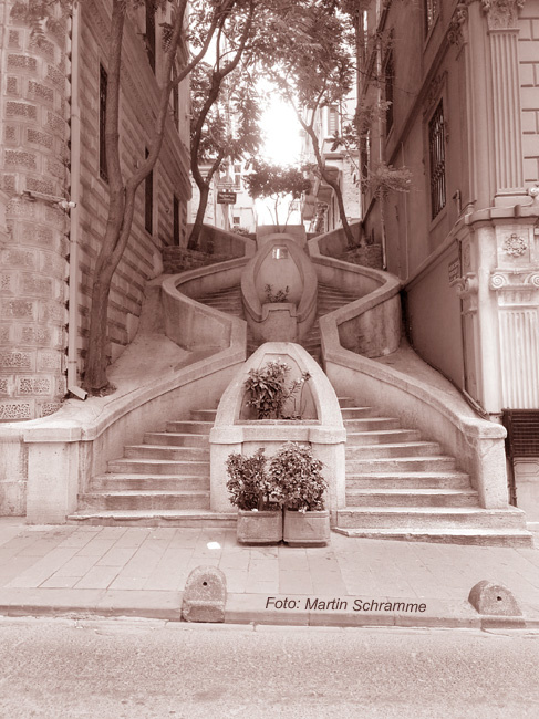 Kamondo-Treppe im Stil des Art Nouveau, Foto: Martin Schramme, 2022