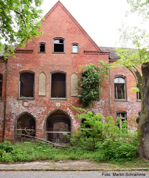 ehemalige Kaserne in Jueterbog, Foto: Martin Schramme, 2022