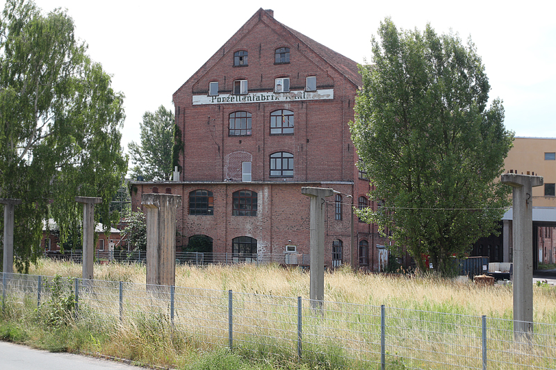 Porzellanfabrik in Kahla, Foto: Martin Schramme, 2014