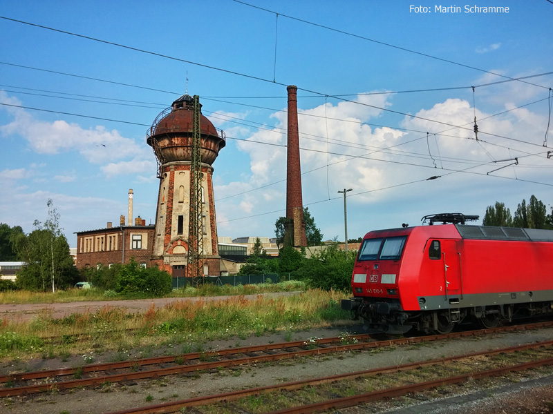 Wasserturm am Bahnhof, Foto: Martin Schramme, 2013