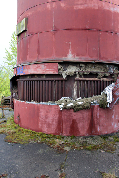 Addinol Tanks 1965 errichtet vom Tankanlagenbau Magdeburg, Foto: pappel pictures