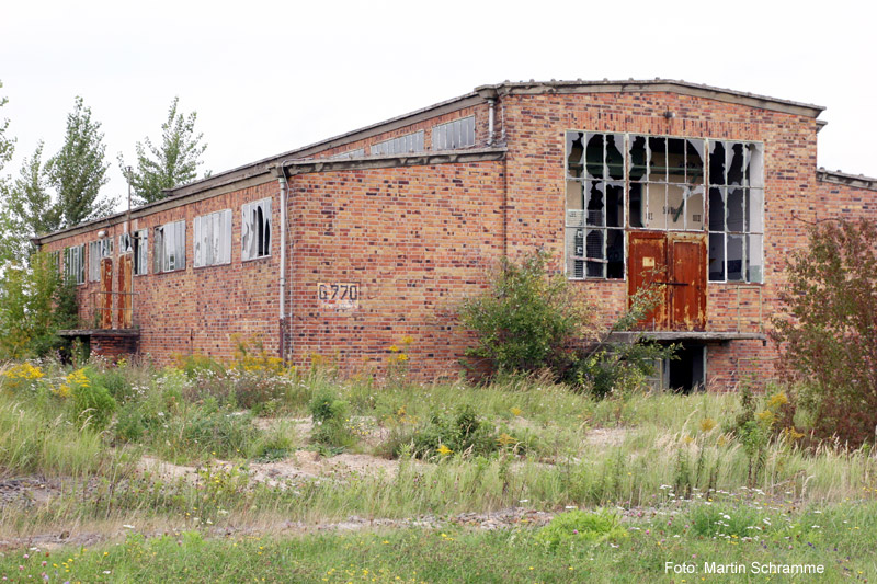 Trafohaus mit Drosselspulen, Foto: Martin Schramme