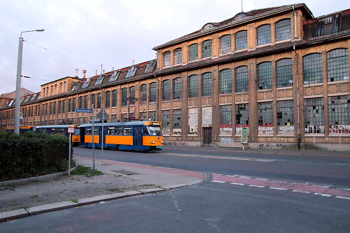 HASAG und MEWA waren bedeutende Betriebe in Leipzig, Foto: Martin Schramme, 2012