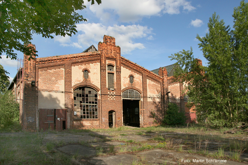 Reichsbahnausbesserungswerk Salbke, Foto: Martin Schramme