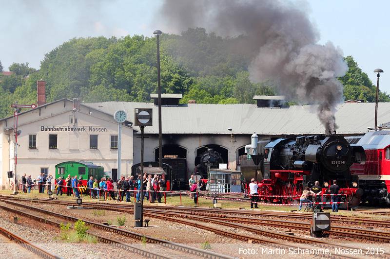 Bahnbetriebswerk Nossen, Foto: Martin Schramme, 2015