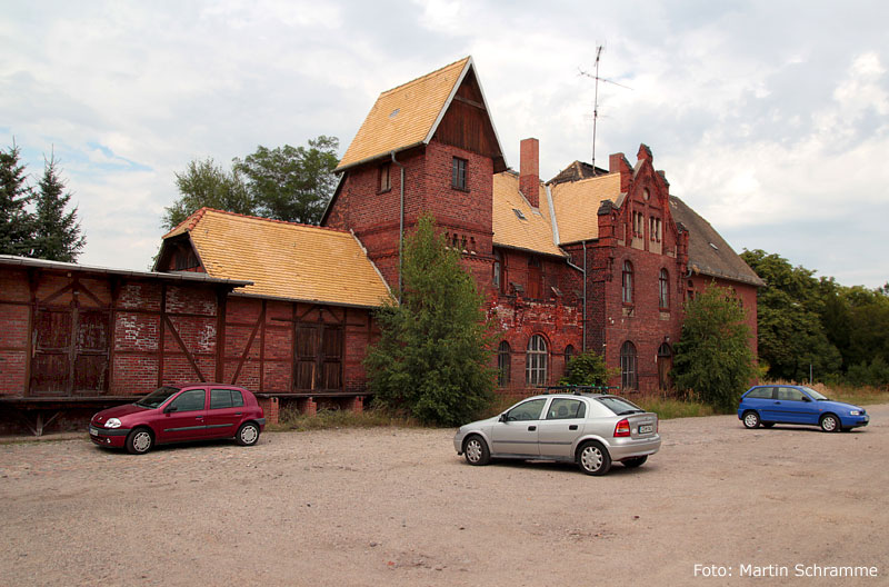 Bahnhof Oranienbaum, Foto: Martin Schramme, 2013