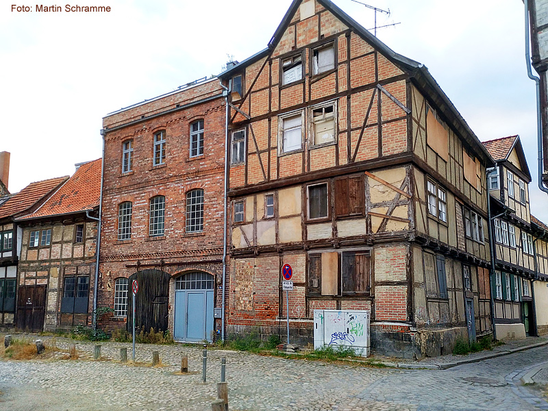 altes Gewerbe in Quedlinburg, Foto: Martin Schramme, 2020