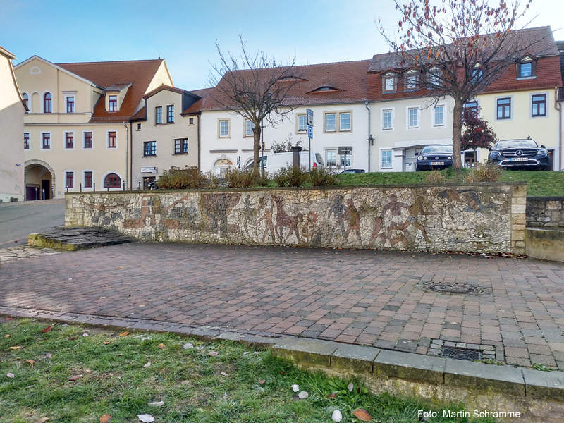 Wandbild von Hans-Otto Hahn, Foto: Martin Schramme, 2022