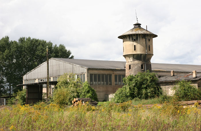 Wasserturm am Bahnhof Querfurt, Foto: Martin Schramme, 2012