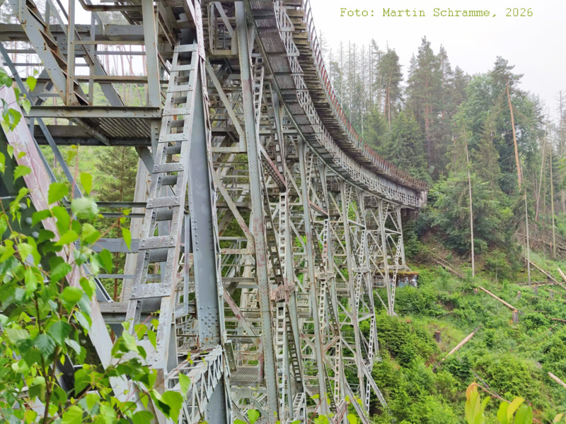 Eisenbahnviadukt im Ziemestal bei Remptendorf, Foto: Martin Schramme, 2026