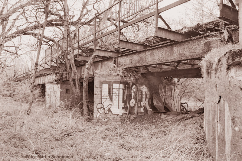 Panzerbruecke in Rosslau an der Elbe, Foto: Martin Schramme 2022