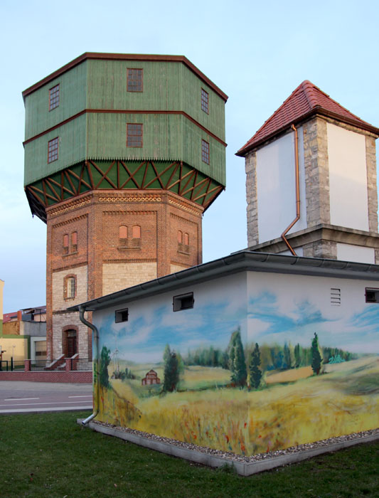 Wasserturm in Stassfurt, Foto: Martin Schramme, 2012