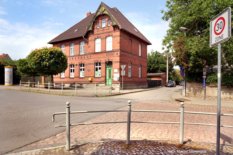 Postamt Wegeleben, Foto: Martin Schramme, 2021