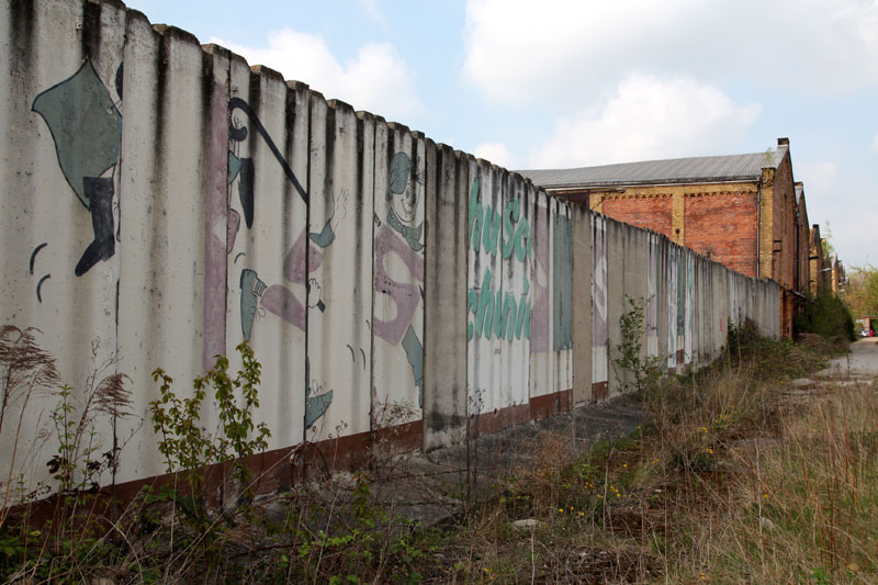 Schuhfabrik Banner des Friedens, Foto: Martin Schramme, 2014