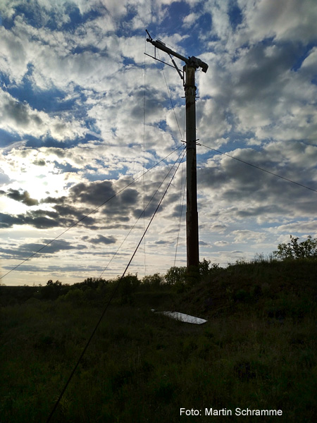 Reste eines alten Windrads in Wils, Foto: Martin Schramme, 2020